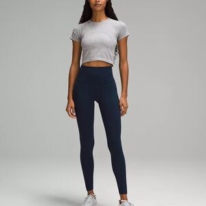Lululemon Athletica Blue Leggings High-Waisted Performance
